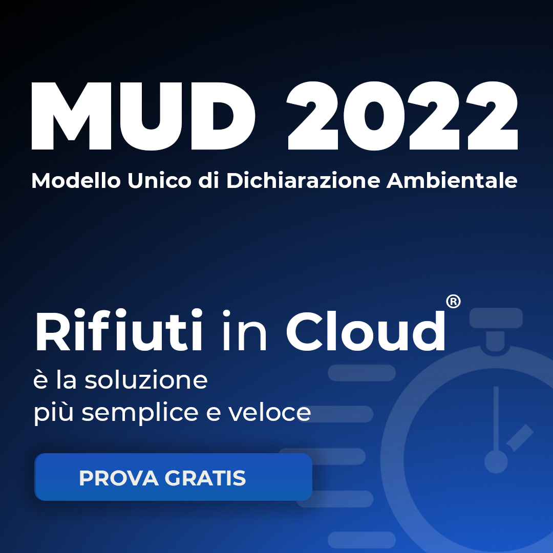 MUD 2022 Modello Unico di Dichiarazione ambientale